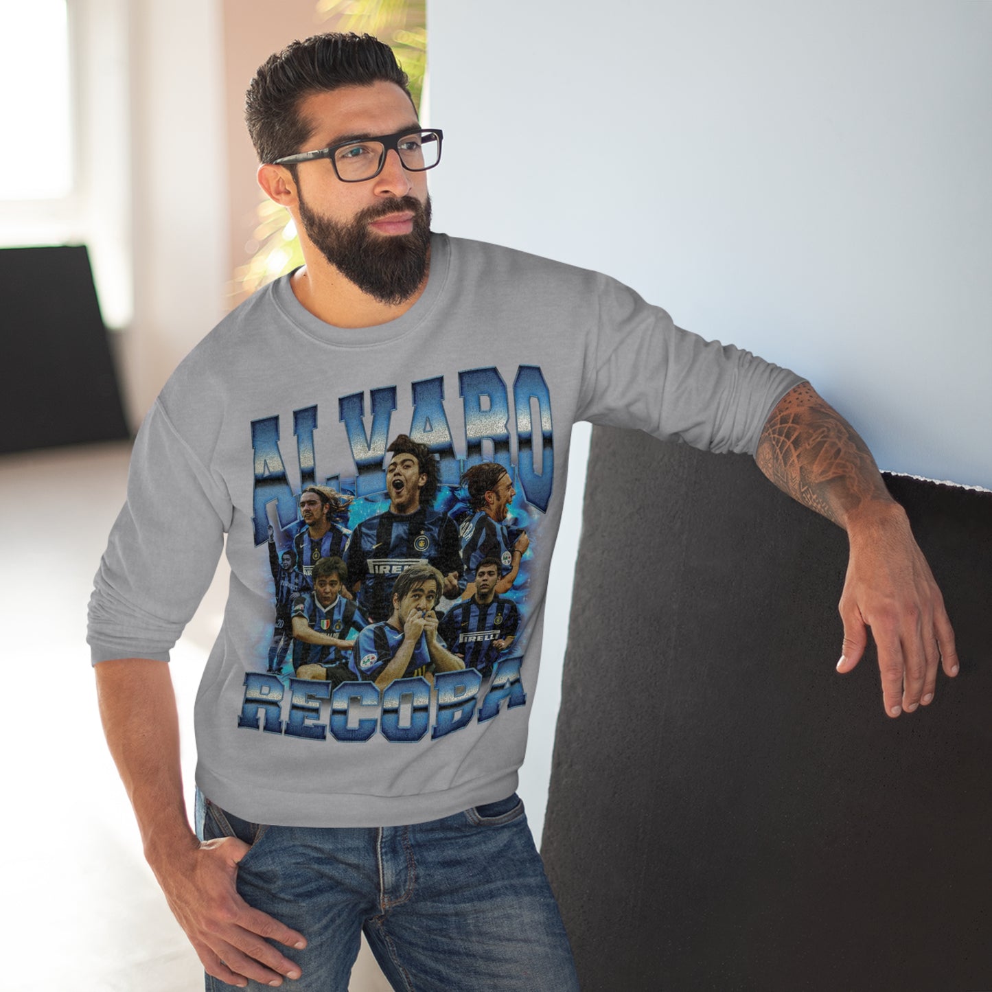 Alvaro Recoba Dukserica s okruglim izrezom