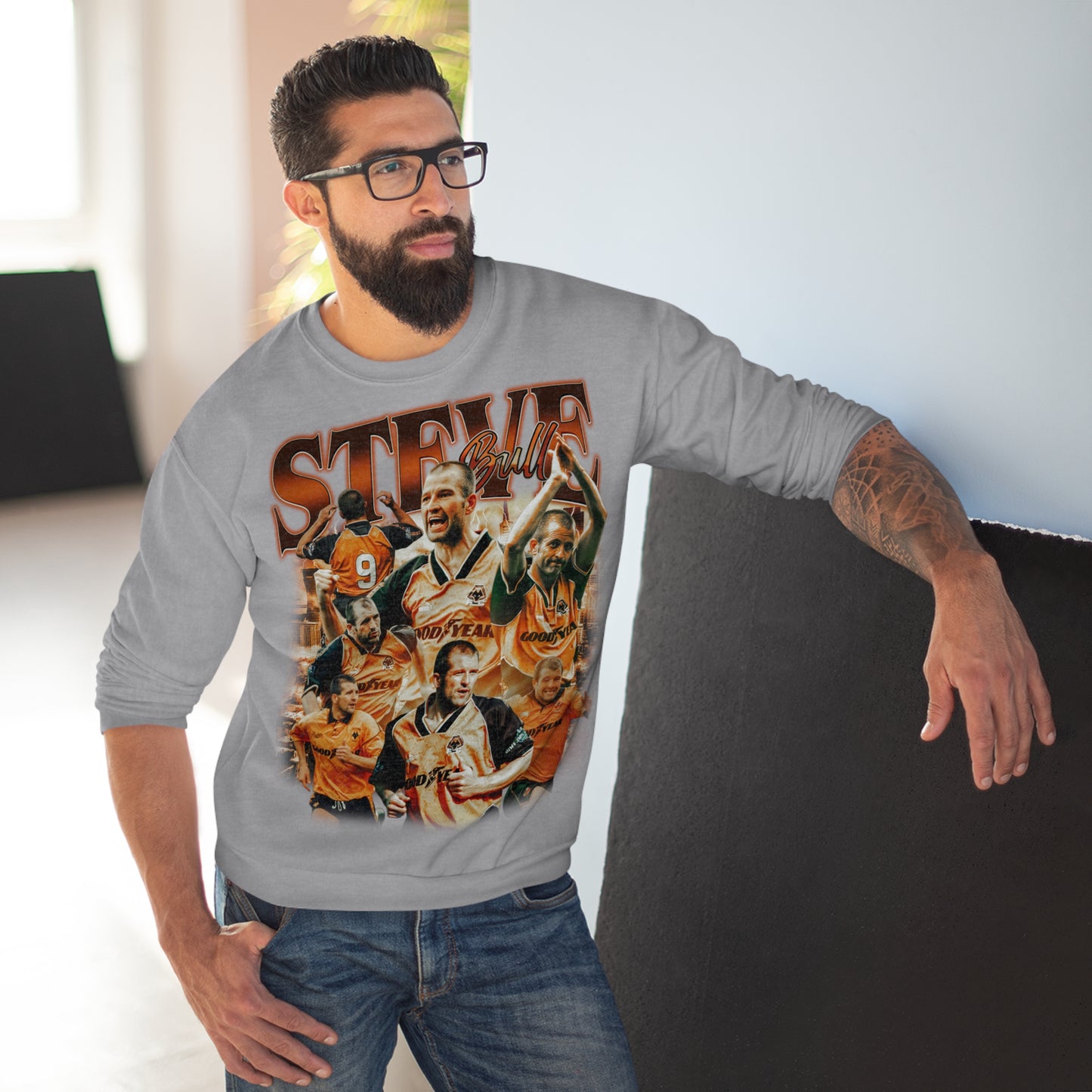 Steve Bull Crew Neck Sweatshirt