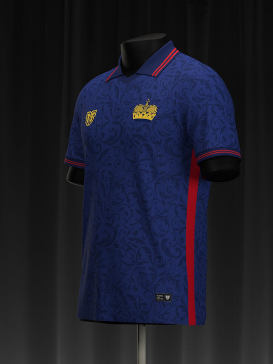Liechtenstein Concept Football Jersey | "Royal Vaduz" Edition - Kick Couture concept football shirt - photo 2