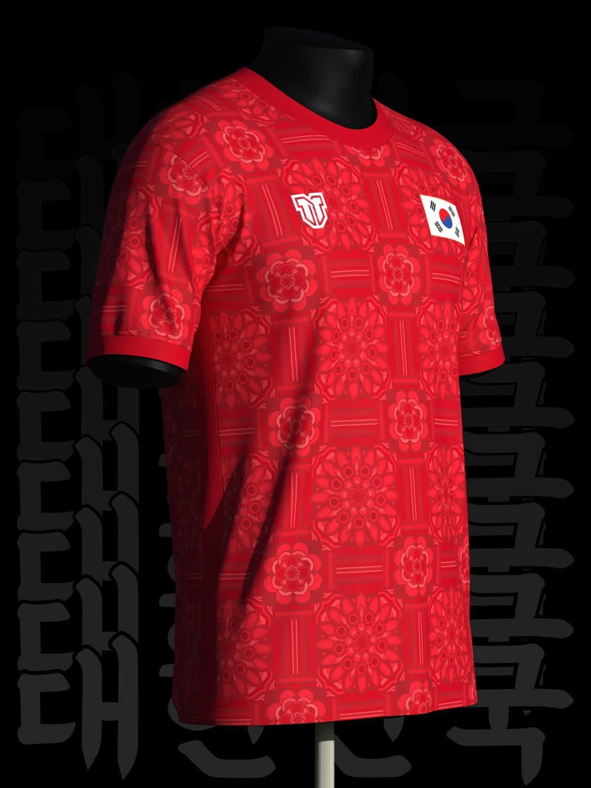 South Korea Concept Football Jersey | Limited "Dancheong" Edition