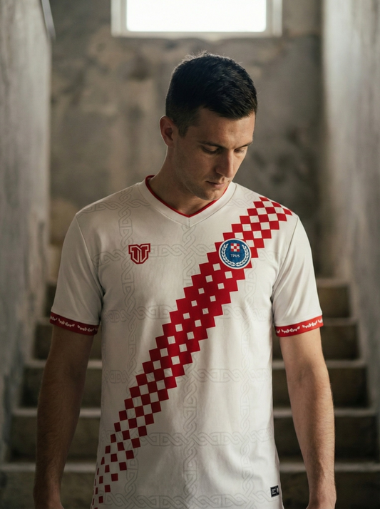 Mostar "Noblemen" Concept Jersey | Heritage Sash Edition - Kick Couture concept football shirt - photo 2