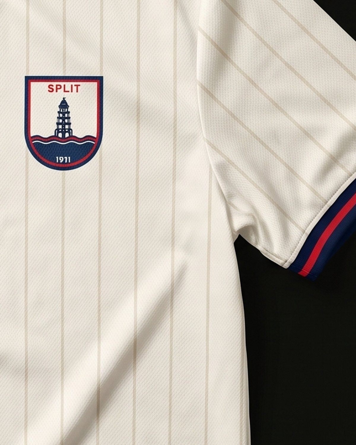 Adriatic Masters Unbeaten 50 Split tribute football jersey