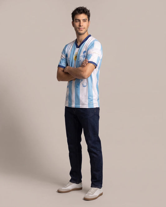 Argentina Heritage Jersey — De Diego a Leo