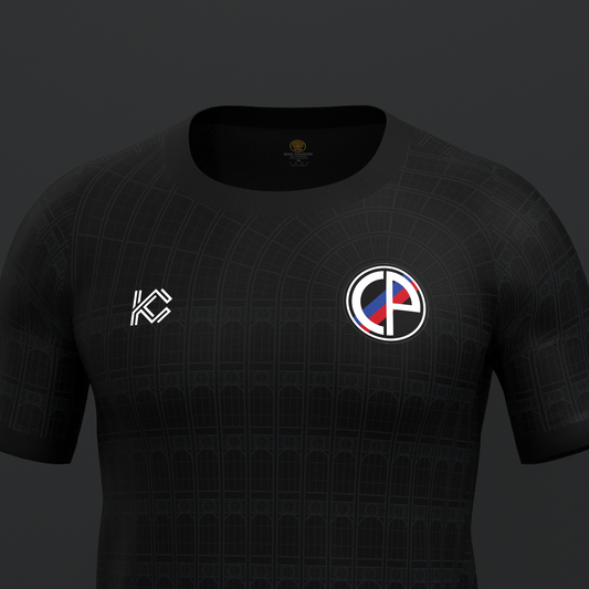 The Glass Eagle from South London Black - Kick Couture concept football shirt - photo 2