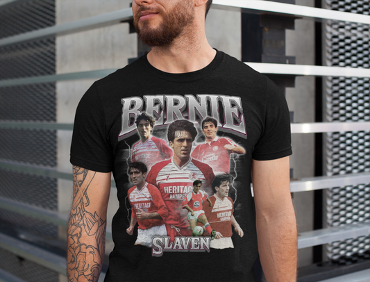 Bernie Slaven Bootleg T-Shirt - bootleg football t-shirt by Kick Couture - photo 2