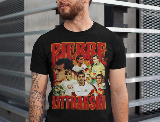 Pierre Littbarski Bootleg T-Shirt - Kick Couture concept football shirt - photo 2