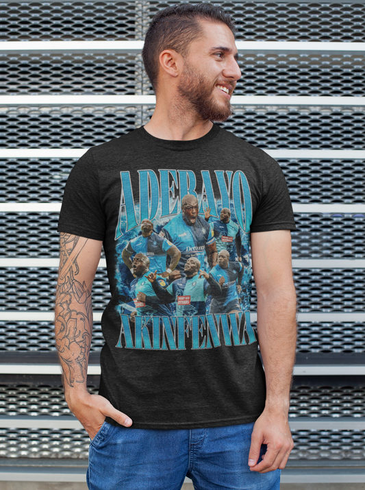 Adebayo Akinfenwa Bootleg T-Shirt - bootleg football t-shirt by Kick Couture - photo 2
