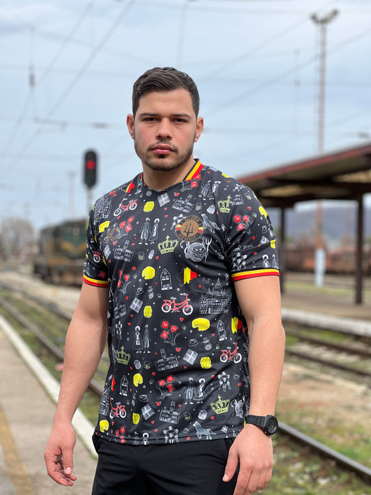 Belgium Diable Black Edition - Kick Couture concept football shirt - photo 2
