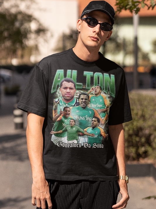 Ailton Bootleg T-Shirt - bootleg football t-shirt by Kick Couture - photo 2