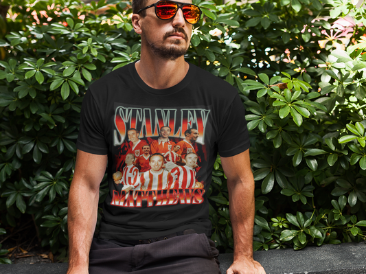 Stanley Matthews Bootleg T-Shirt - bootleg football t-shirt by Kick Couture - photo 2