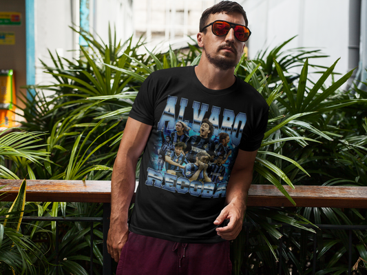 Alvaro Recoba Bootleg T-Shirt - bootleg football t-shirt by Kick Couture - photo 2