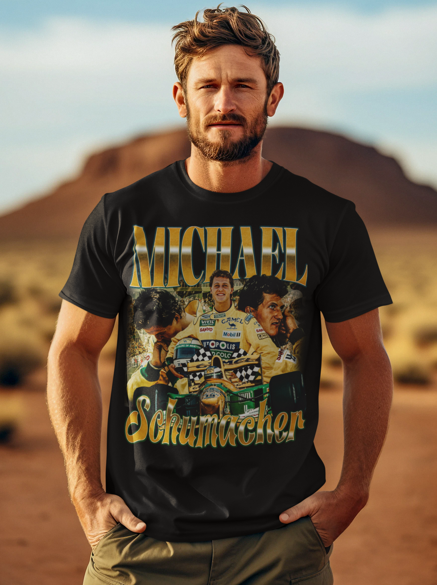 Michael Schumacher Bootleg T-Shirt Benetton