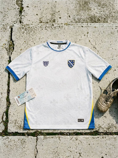 Bosnia & Herzegovina Fleur-de-Lis Away Concept Jersey