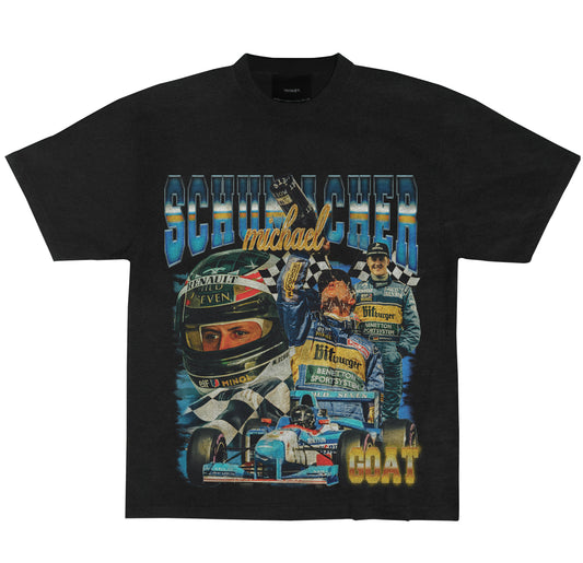 Michael Schumacher Bootleg T-Shirt Benetton Blue