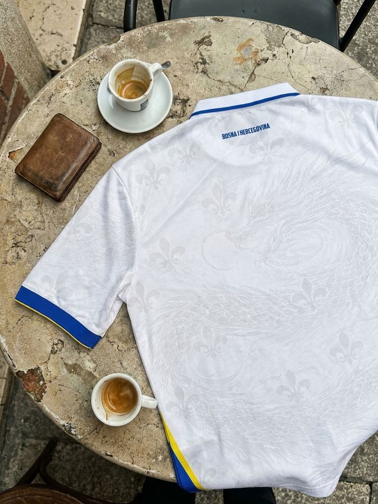 Bosnia & Herzegovina Fleur-de-Lis Away Concept Jersey