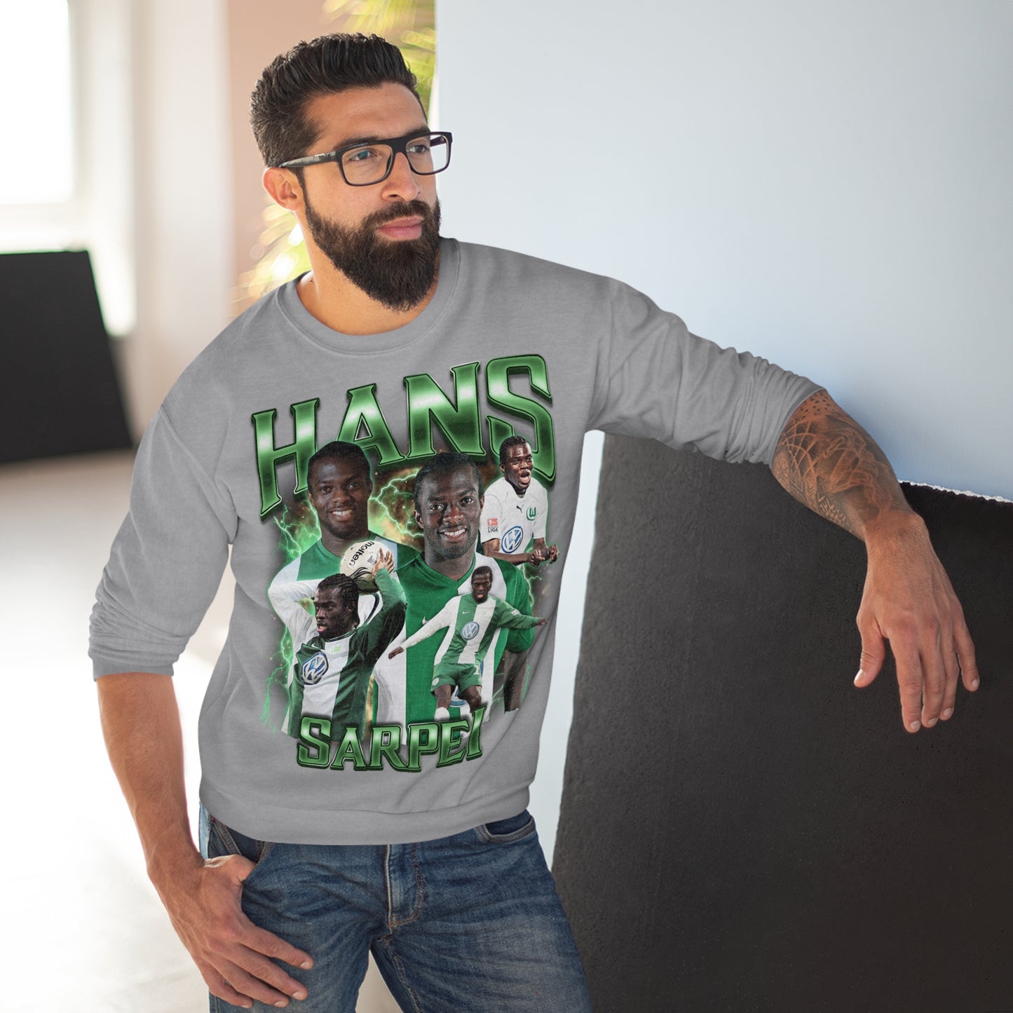 Hans Sarpei Dukserica s okruglim izrezom 