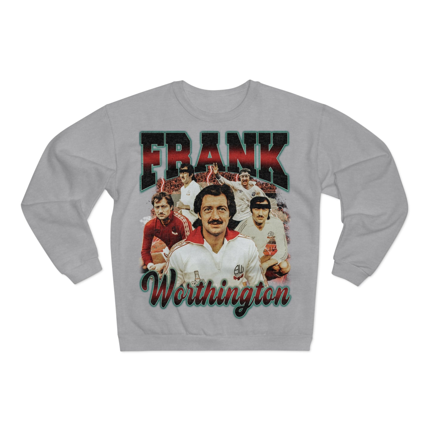 Dukserica Frank Worthington s okruglim izrezom 