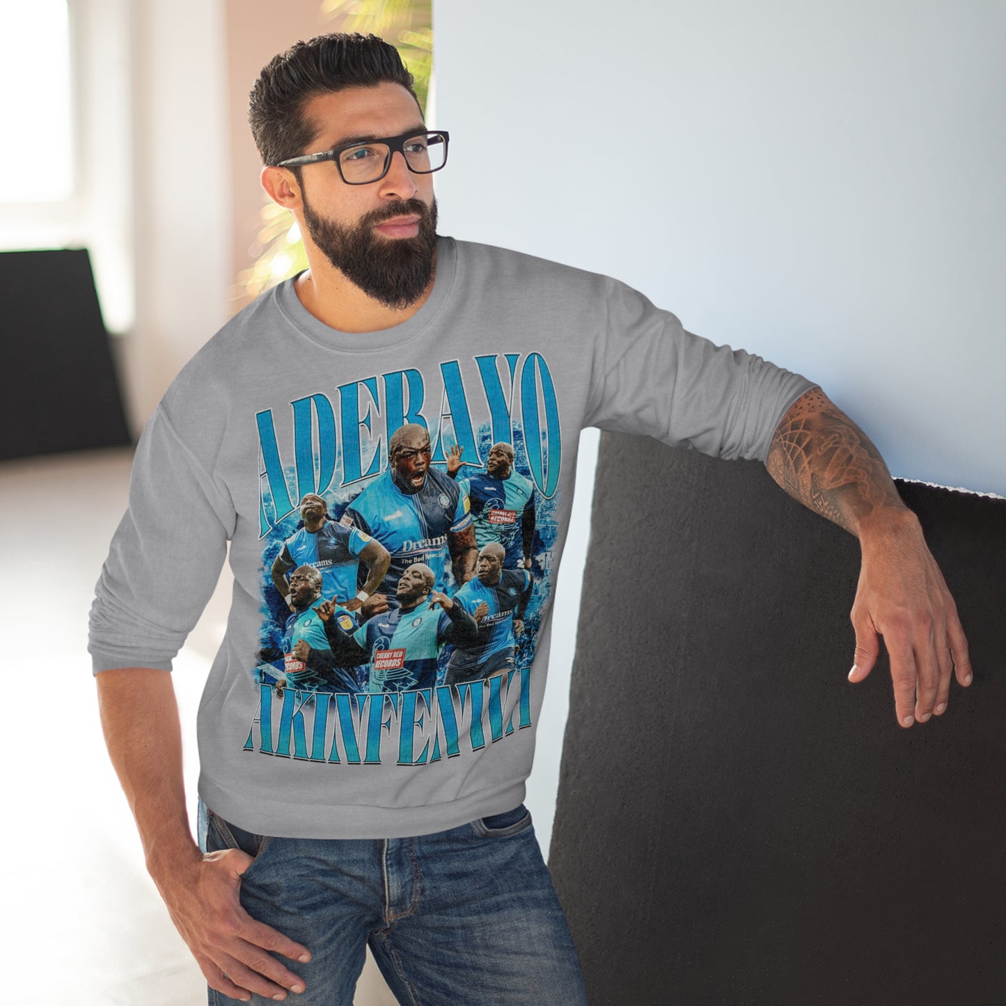 Adebayo Akinfenwa Dukserica s okruglim izrezom 