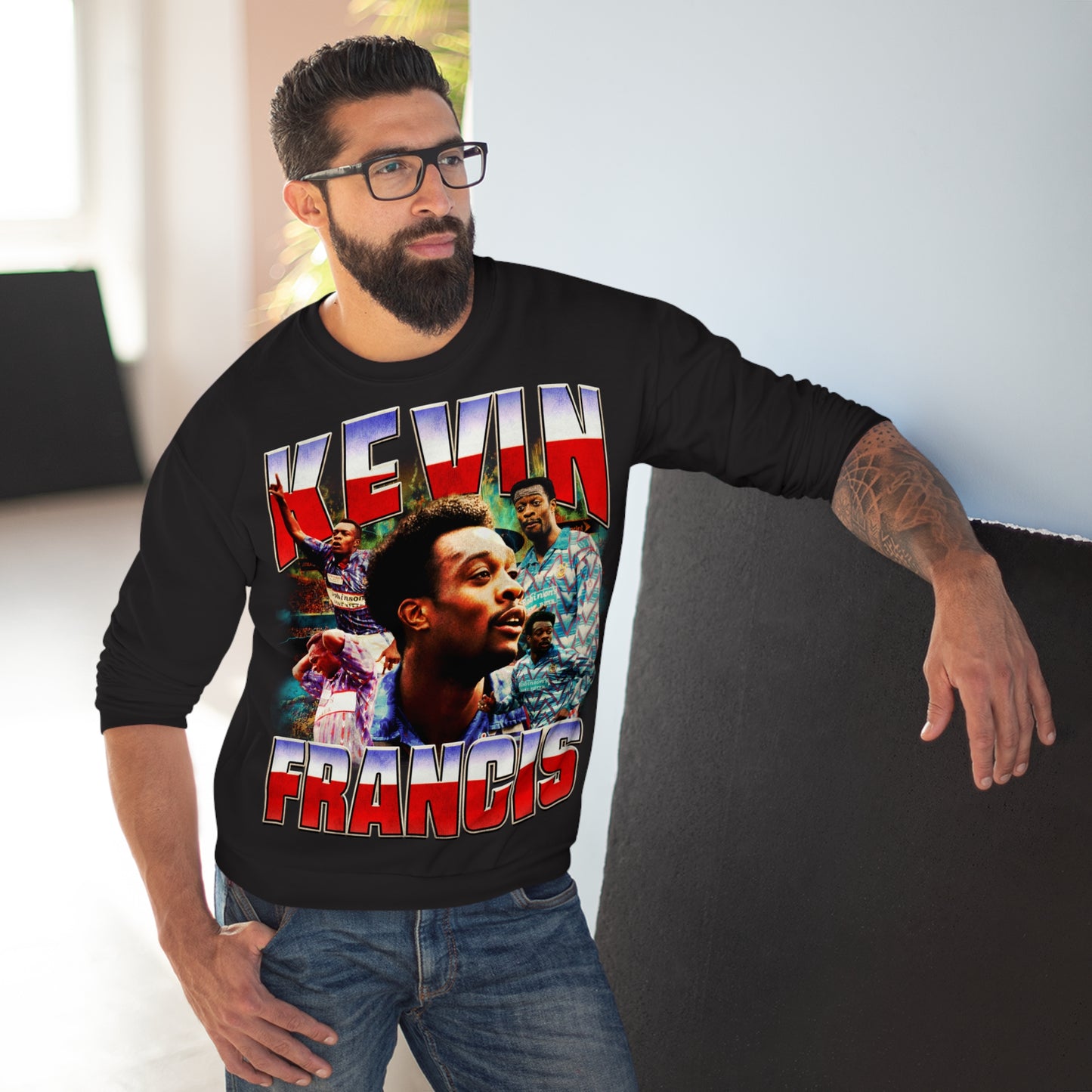 Kevin Francis Dukserica s okruglim izrezom 