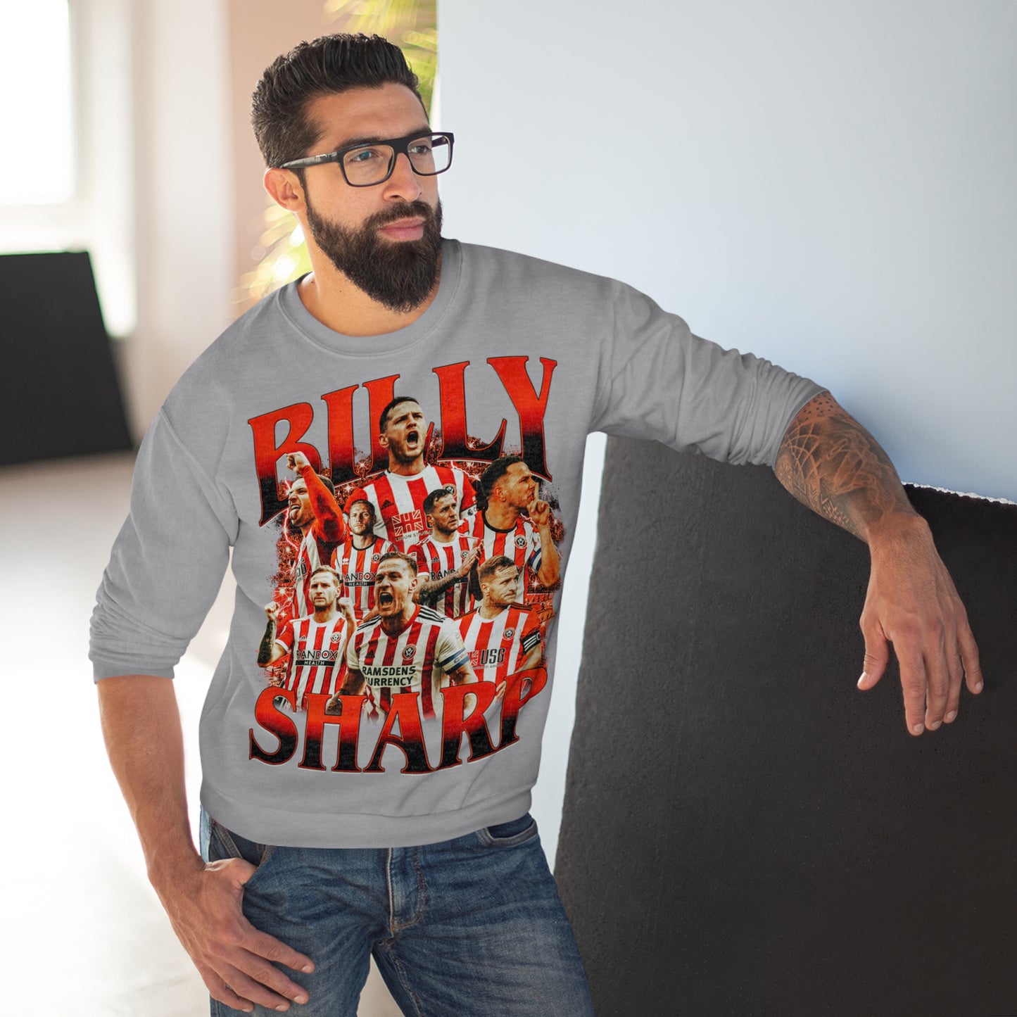 Billy Sharp Crew Neck Sweatshirt