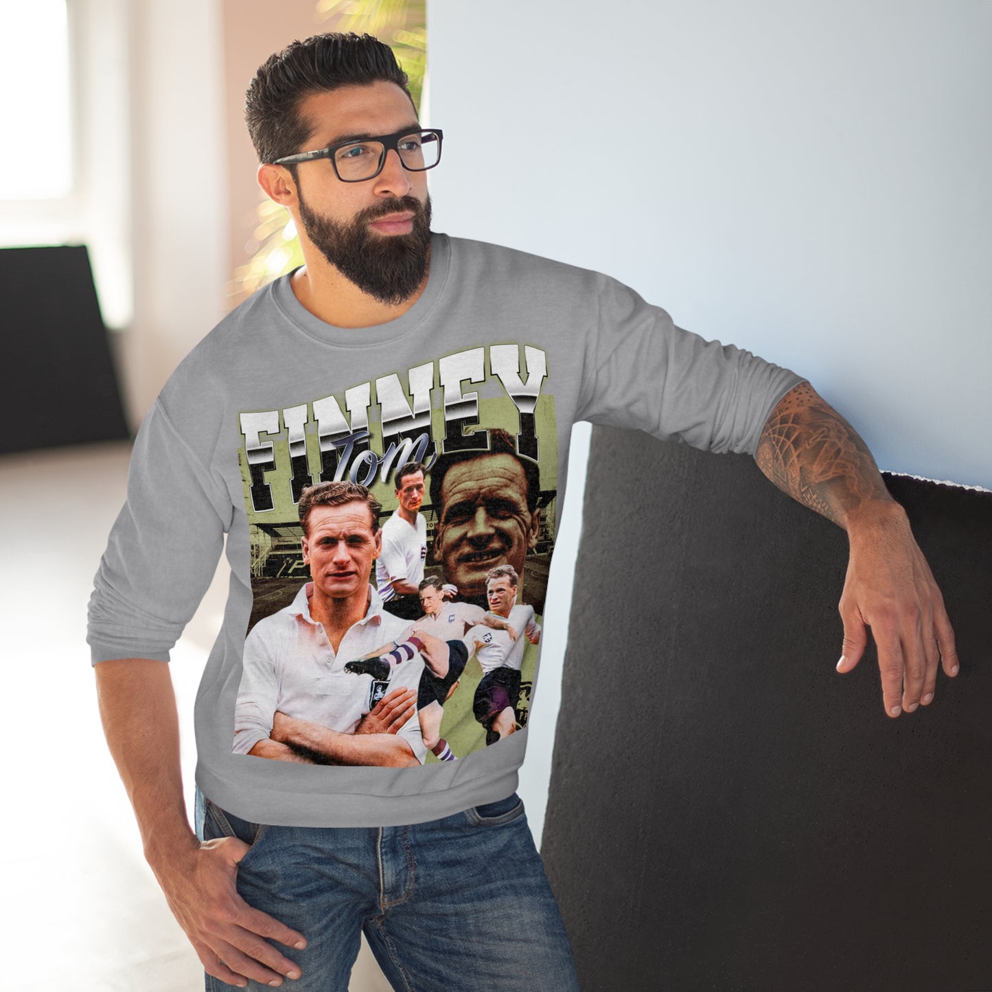 Tom Finney Dukserica s okruglim izrezom 