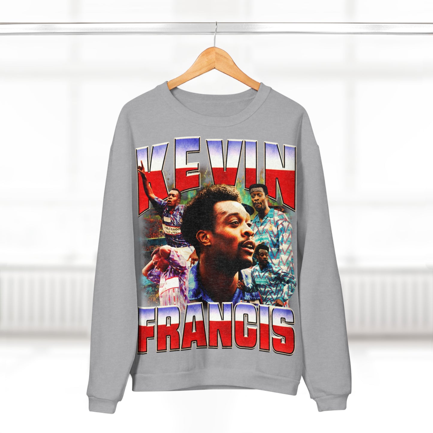 Kevin Francis Dukserica s okruglim izrezom 