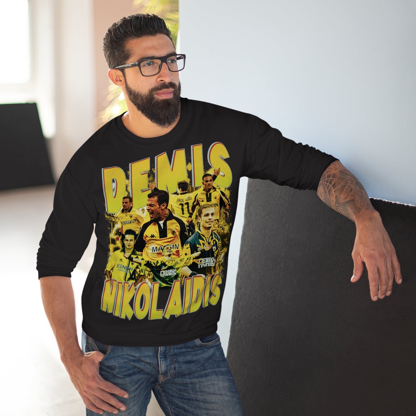 Demis Nikolaidis Dukserica s okruglim izrezom 