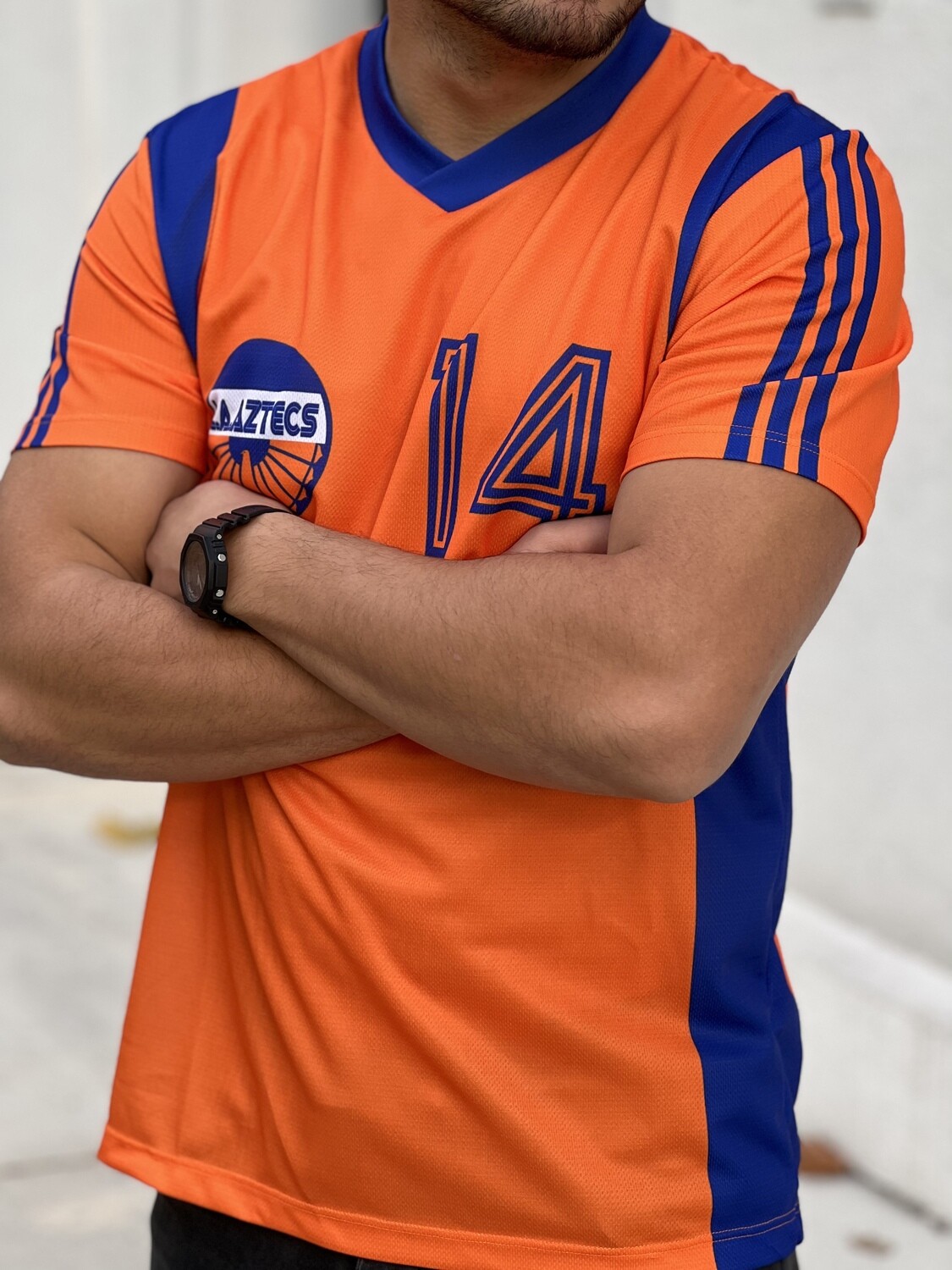 Official LA Aztecs™ 1979 Retro NASL™ Away Jersey by Stylo Matchmakers®