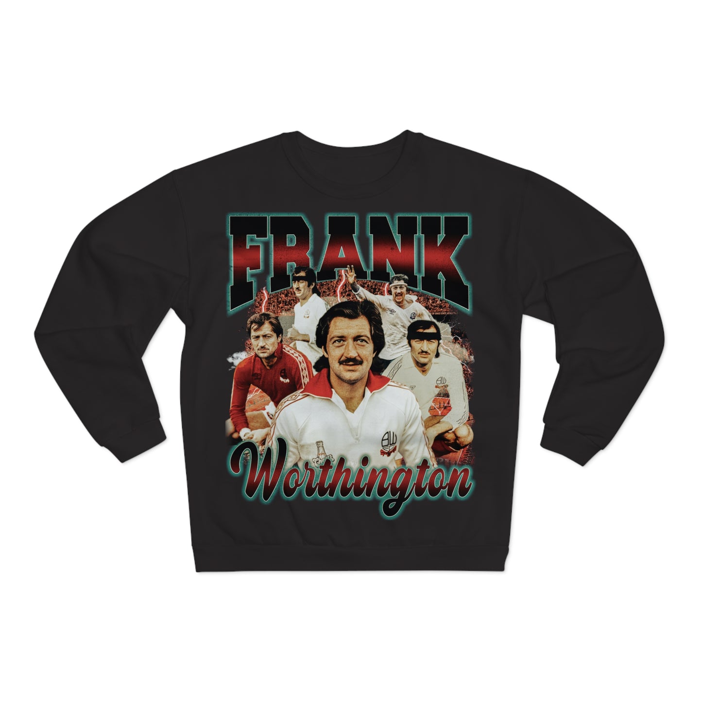 Dukserica Frank Worthington s okruglim izrezom 