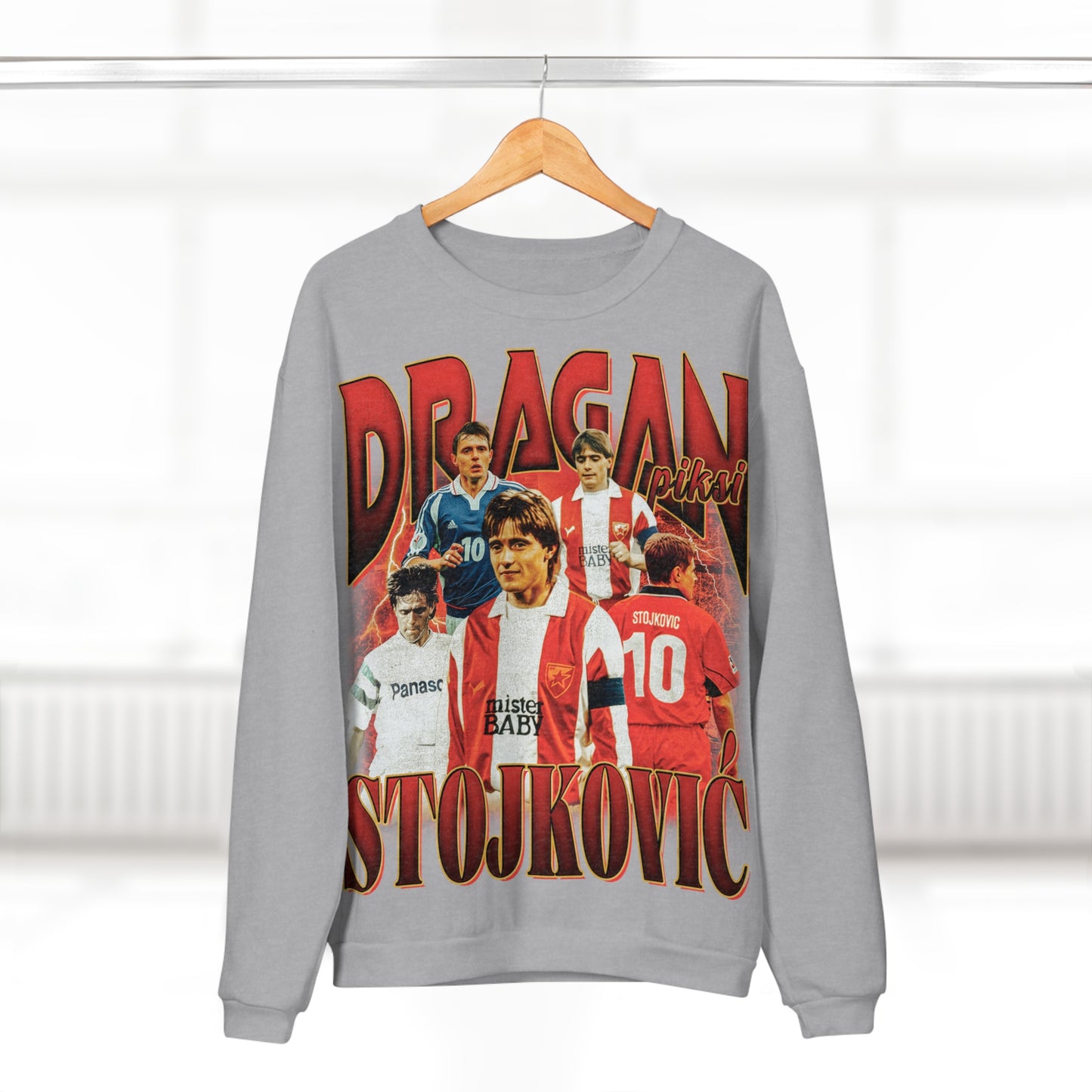 Dragan Stojković Piksi Pixi Duks s okruglim izrezom 