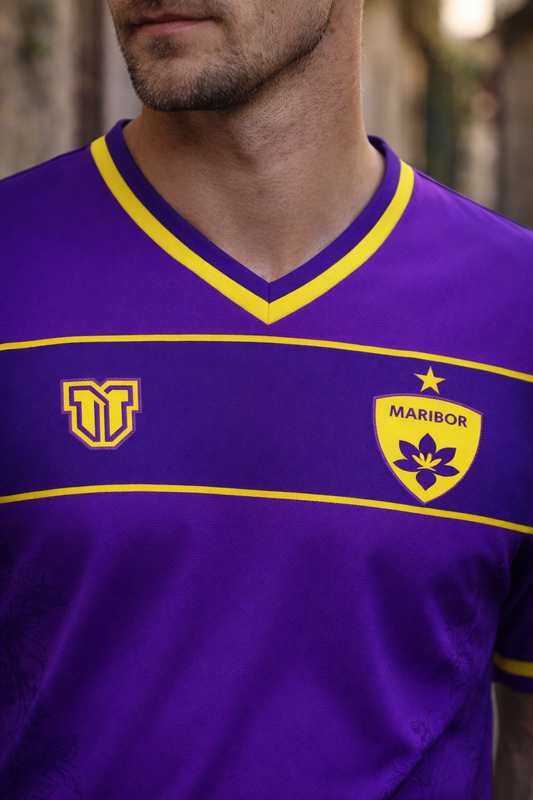 Maribor '99 "Vine of Victory" Concept Jersey | Violets Fan Edition - Kick Couture concept football shirt - photo 2