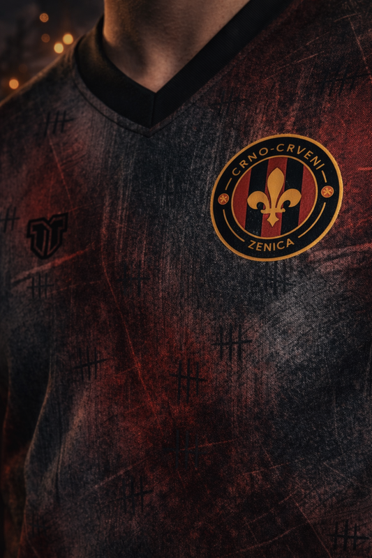 Zenica "City of Steel" Concept Jersey | Industrial Edition - Kick Couture concept football shirt - photo 2