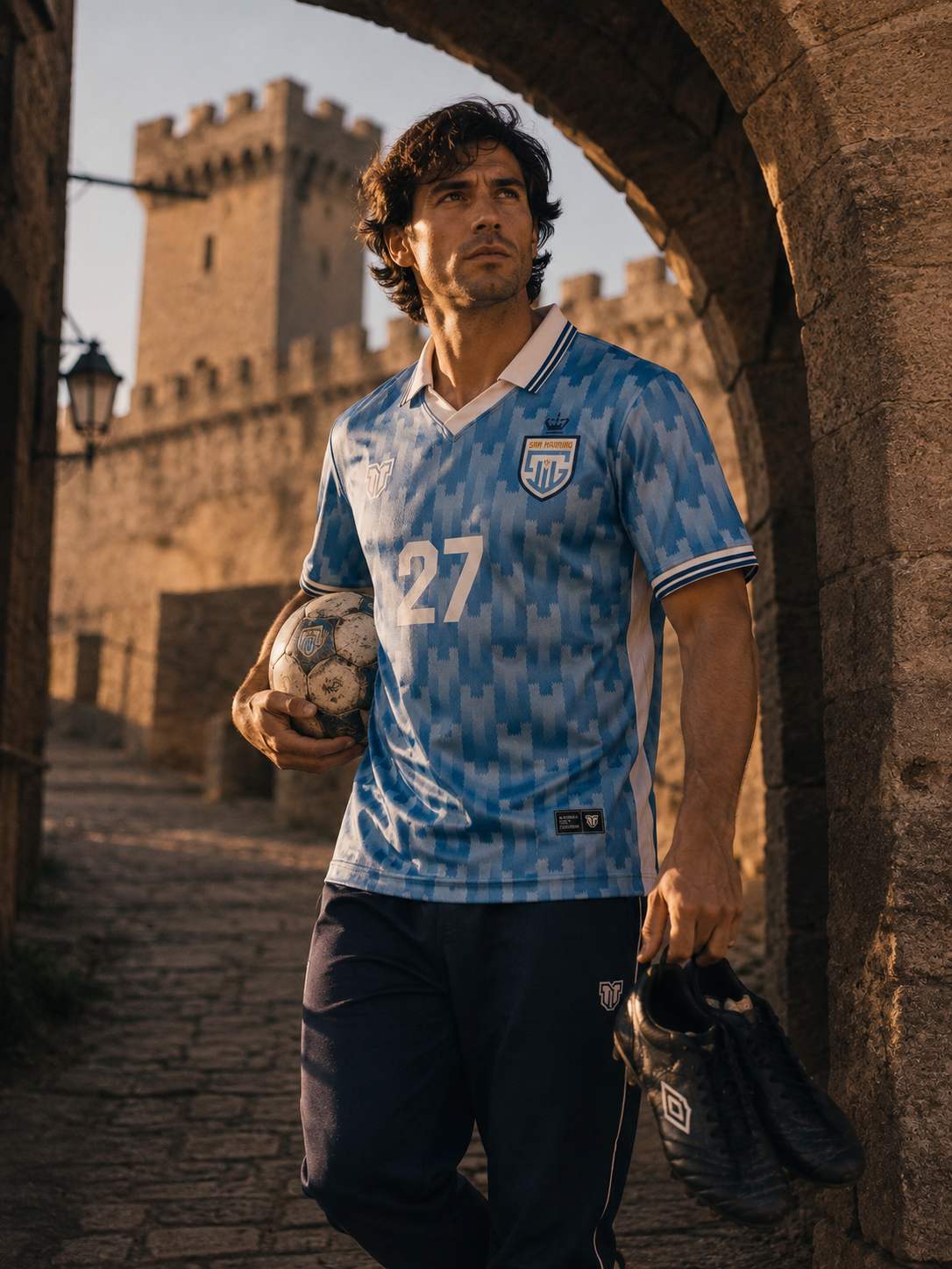San Marino "Titans" Concept Jersey | Mount Titano Edition