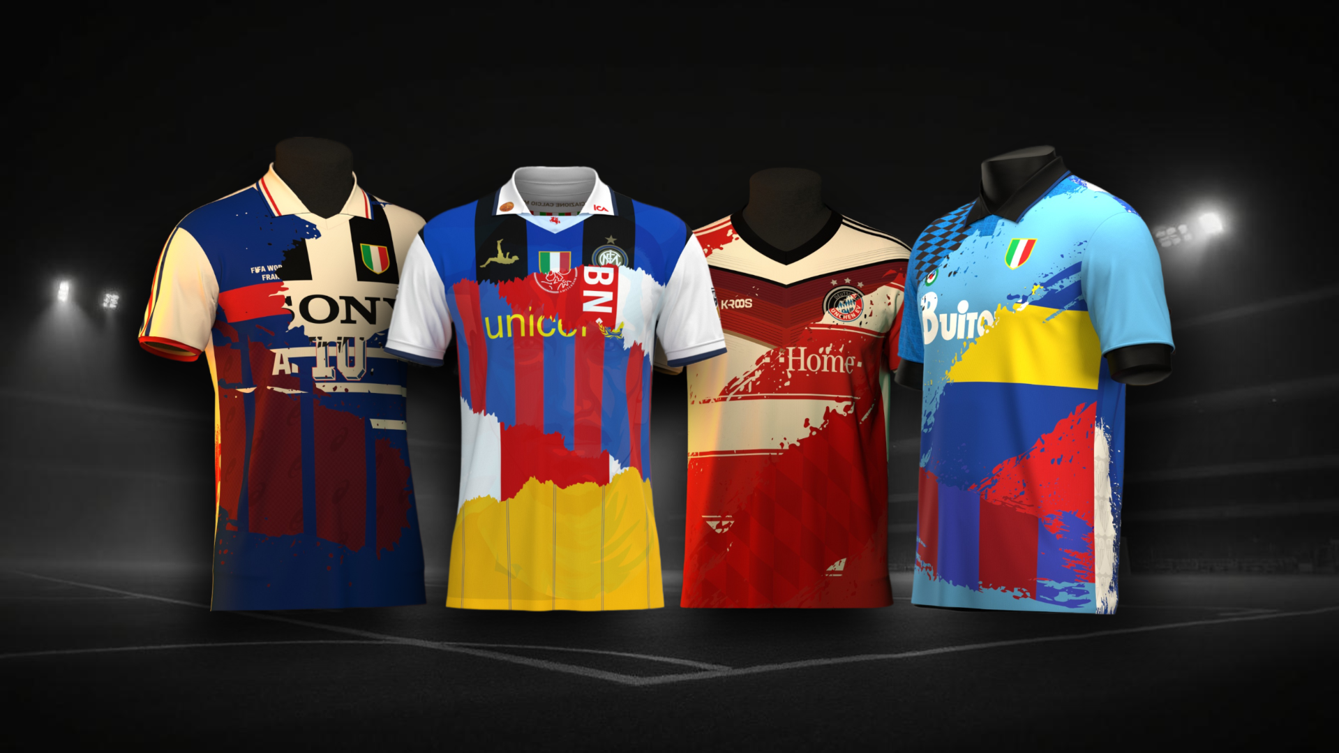 Kick jerseys on sale