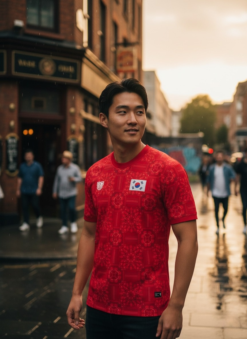 South Korea Concept Football Jersey | Limited "Dancheong" Edition