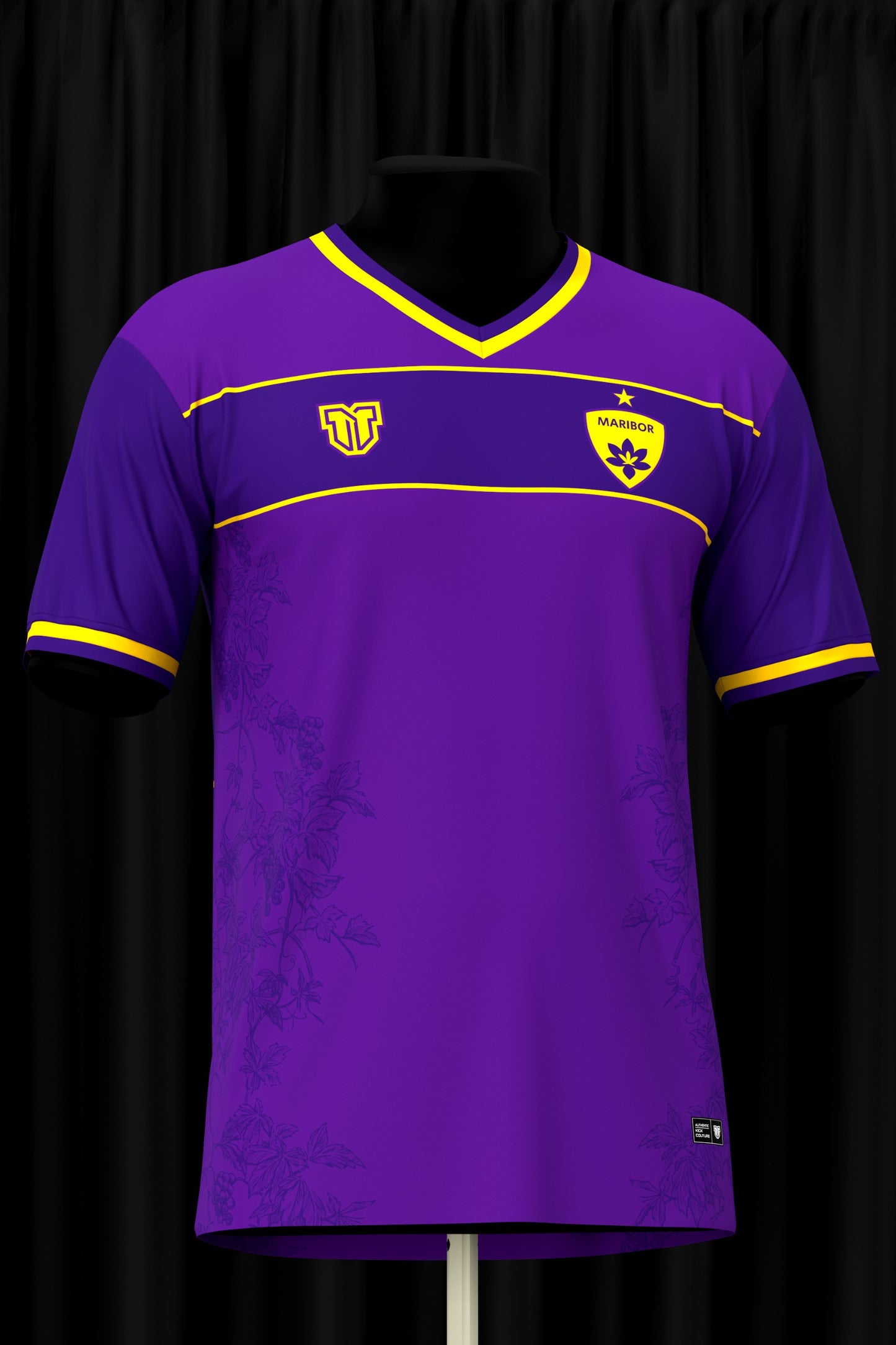 Maribor '99 "Vine of Victory" Concept Jersey | Violets Fan Edition