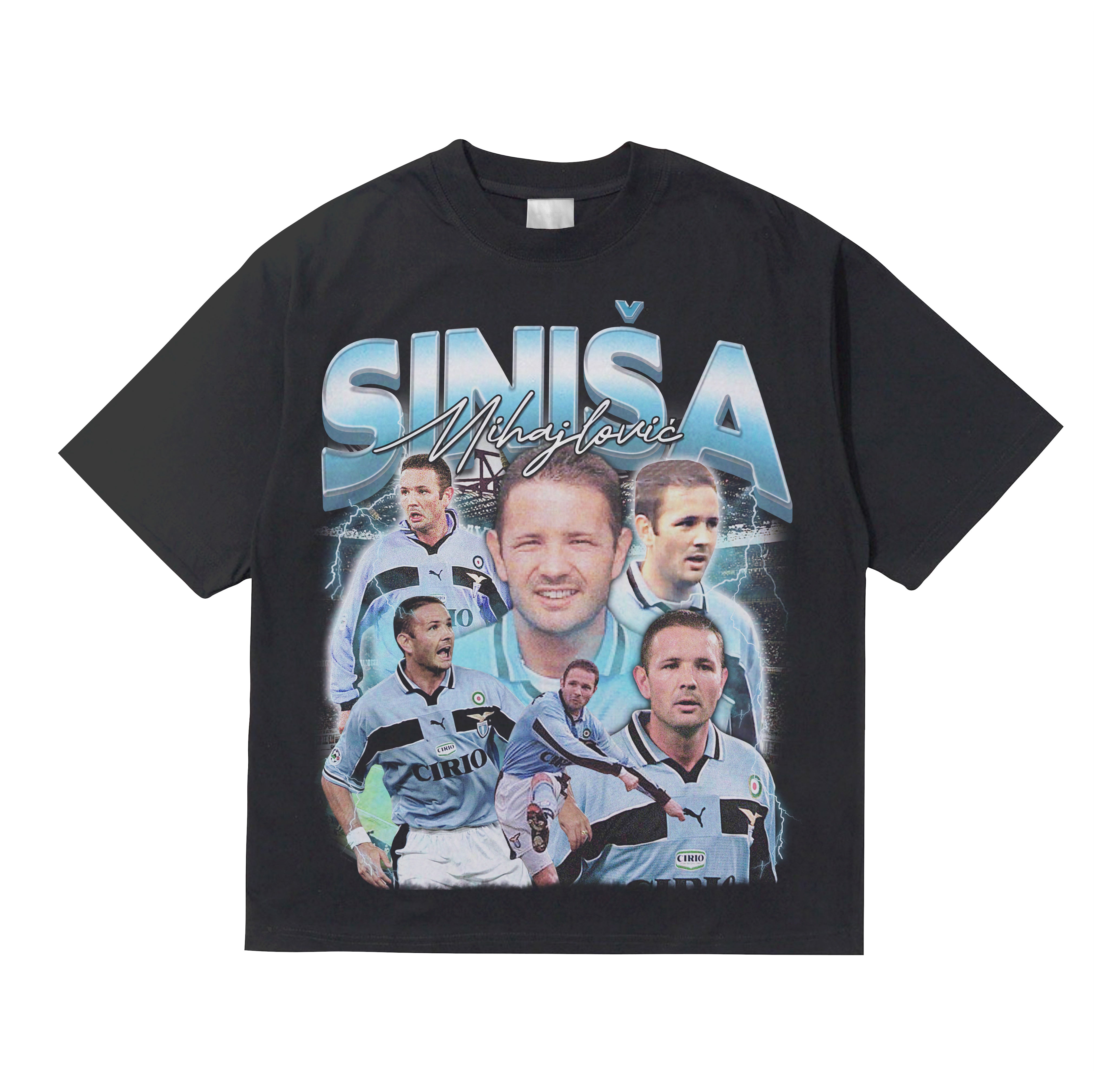 Sinisa Mihajlovic Lazio Bootleg T-Shirt