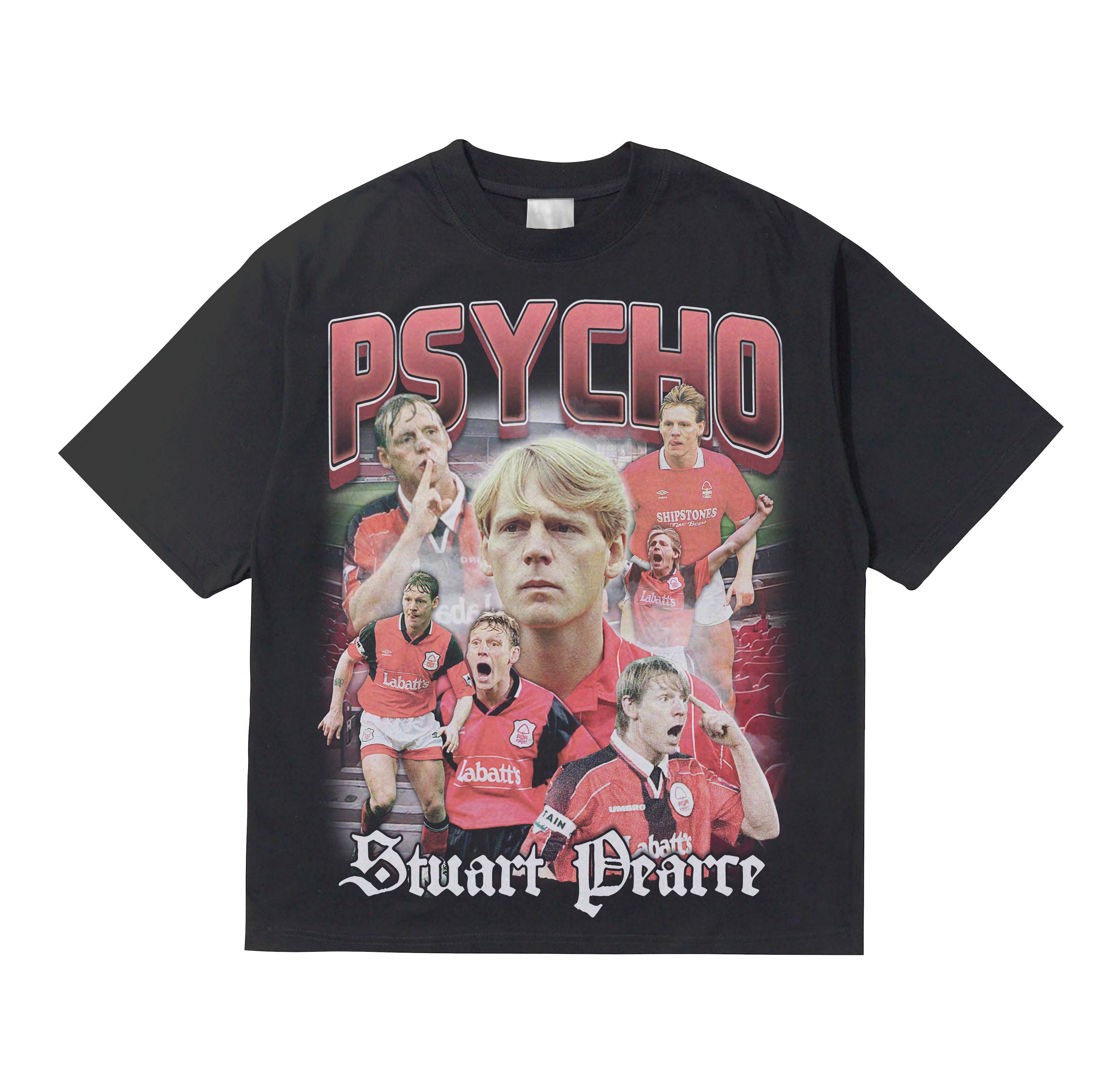 Stuart Pearce Bootleg T-Shirt