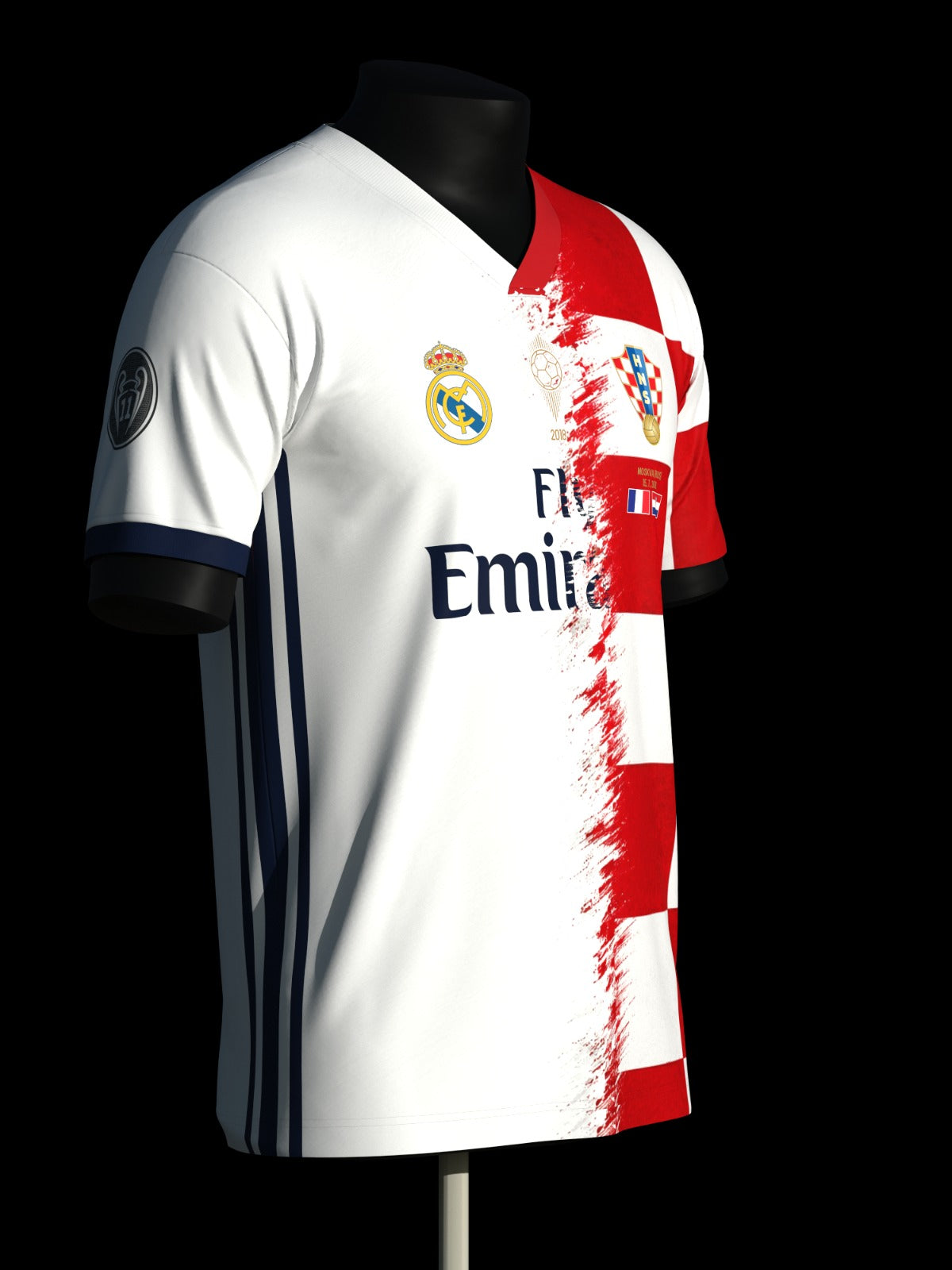 Luka Modrić Career Tribute Jersey — Madrid × Croatia