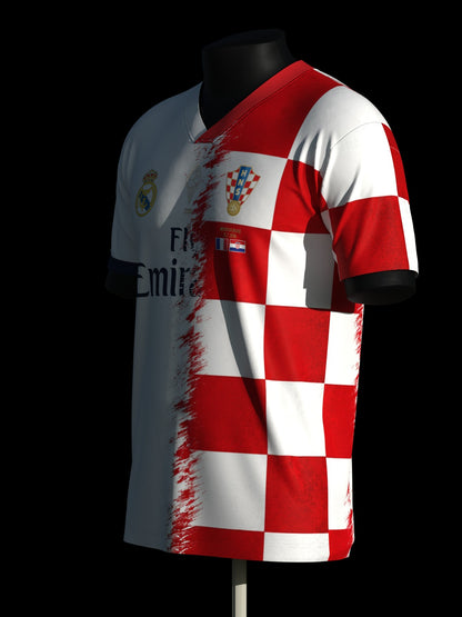 Luka Modrić Career Tribute Jersey — Madrid × Croatia