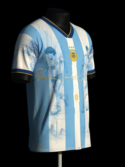 Argentina Heritage Jersey — De Diego a Leo