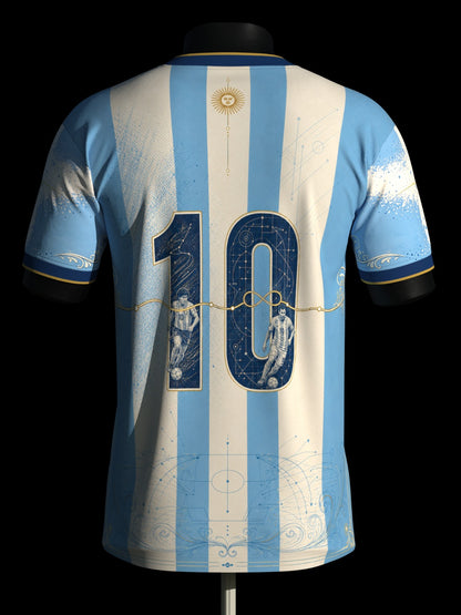 Argentina Heritage Jersey — De Diego a Leo