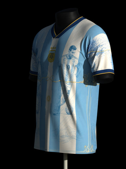 Argentina Heritage Jersey — De Diego a Leo
