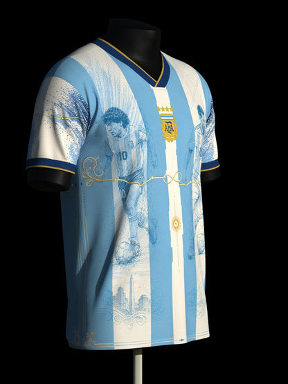 Argentina Heritage Jersey — De Diego a Leo
