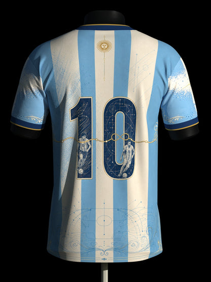 Argentina Heritage Jersey — De Diego a Leo