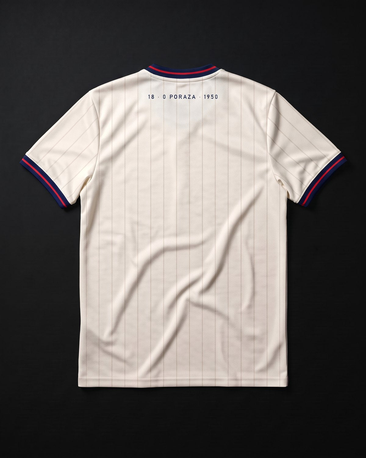 Adriatic Masters Unbeaten 50 Split tribute football jersey