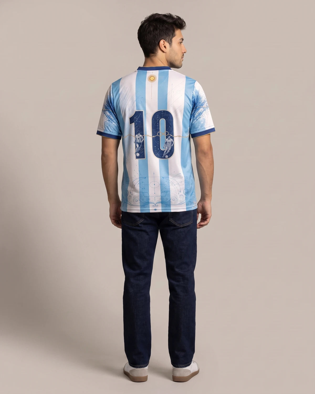 Argentina Heritage Jersey — De Diego a Leo