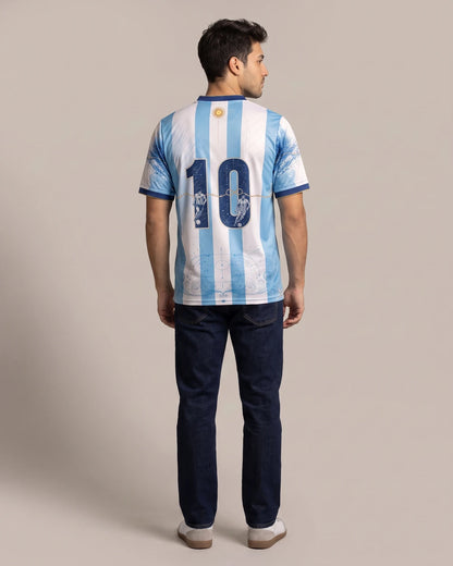 Argentina Heritage Jersey — De Diego a Leo