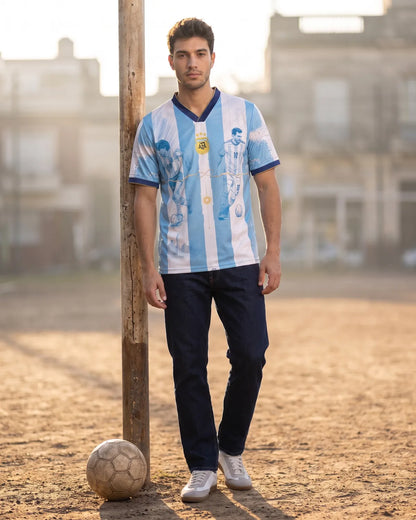 Argentina Heritage Jersey — De Diego a Leo