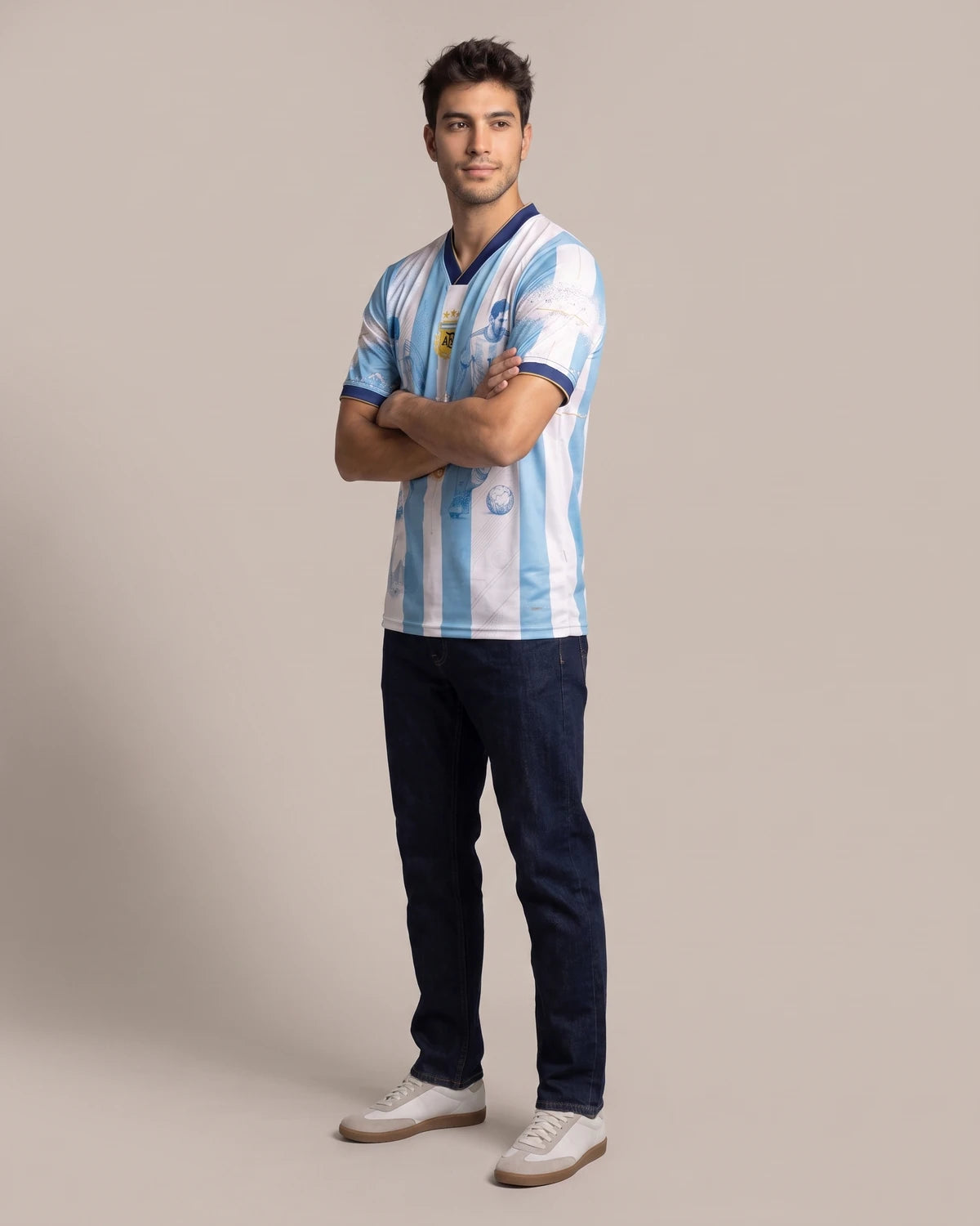 Argentina Heritage Jersey — De Diego a Leo